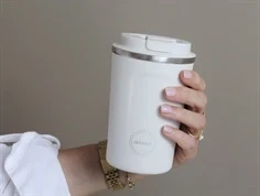 AYA&IDA winter white termokop 380ml